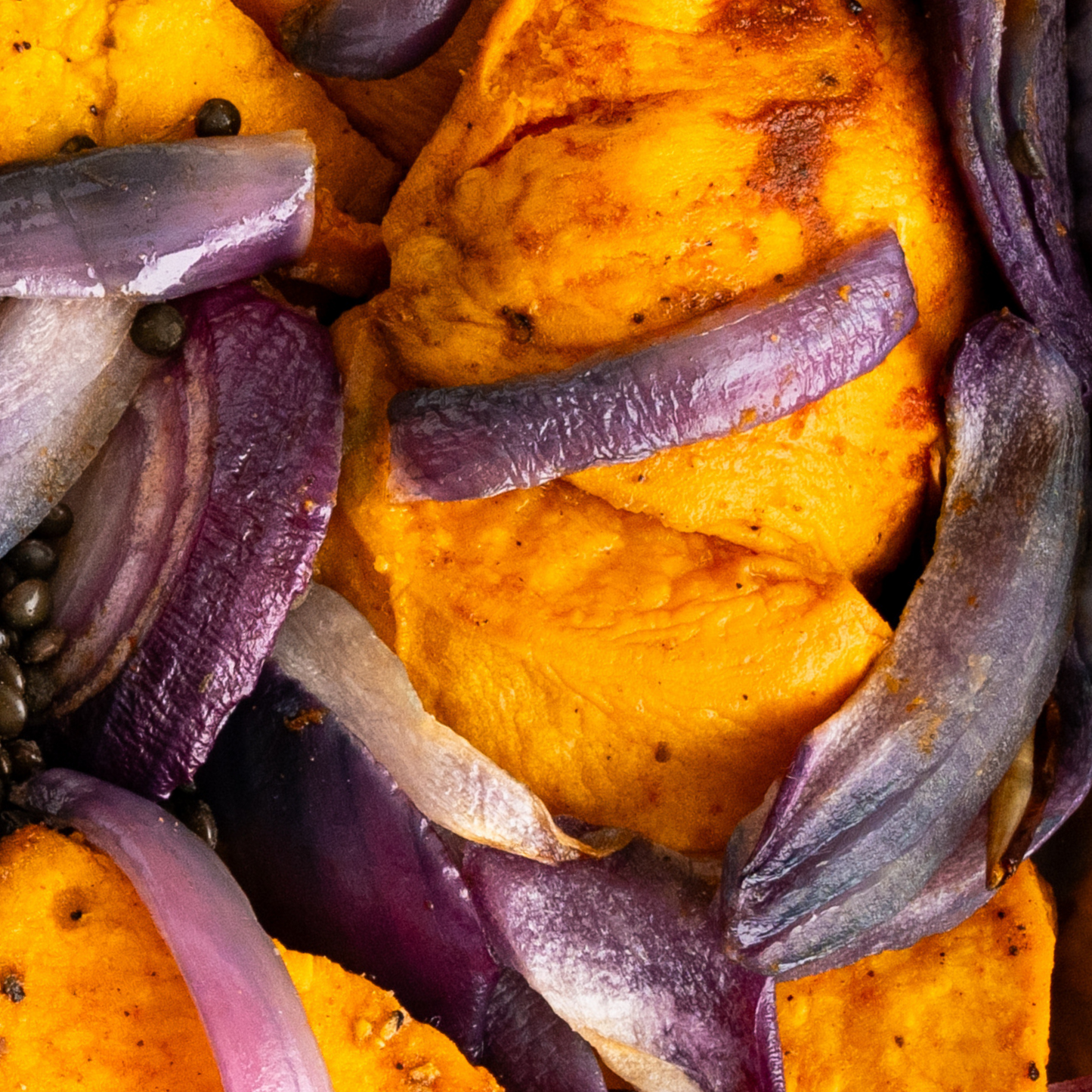 Maple Roasted Sweet Potatoes