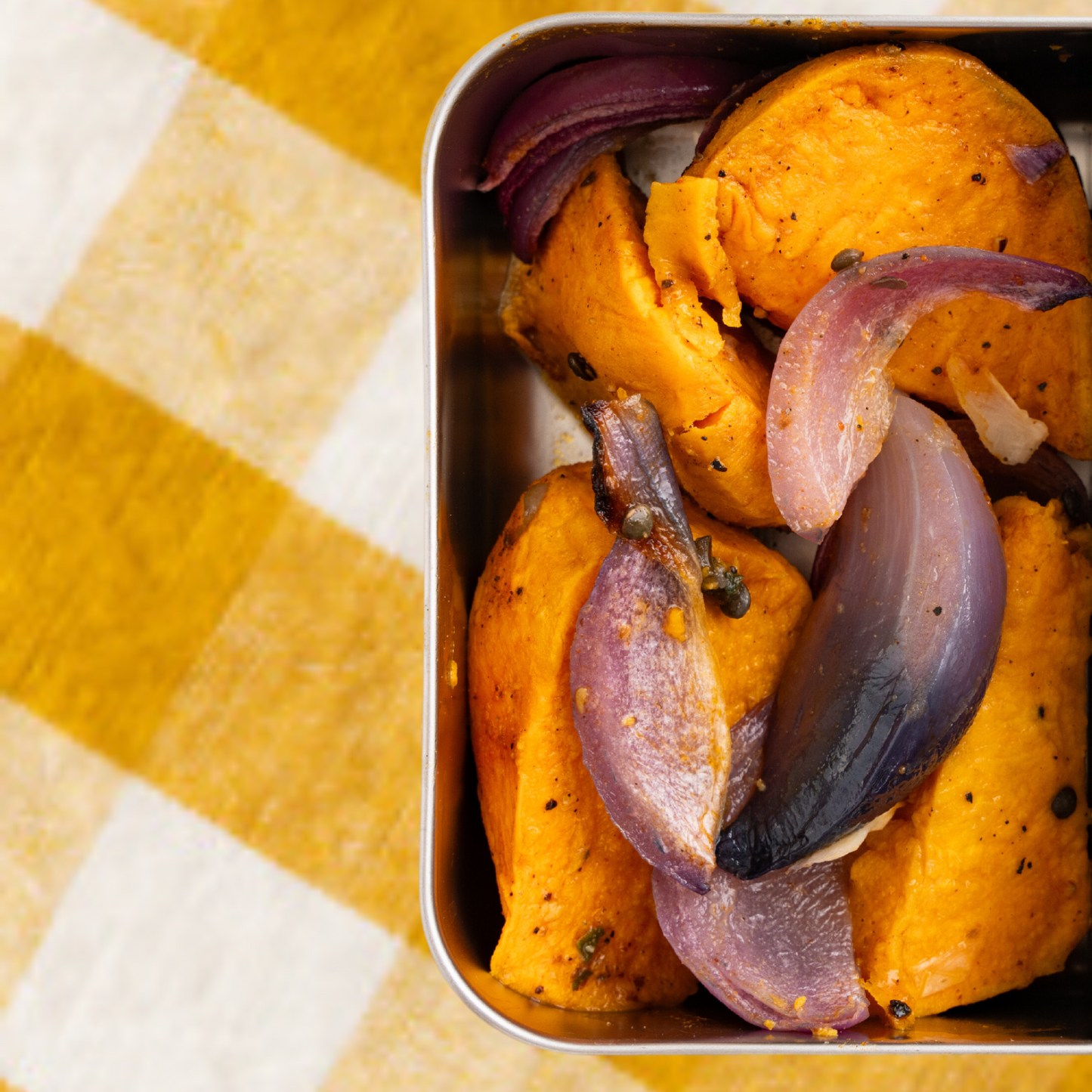 Maple Roasted Sweet Potatoes