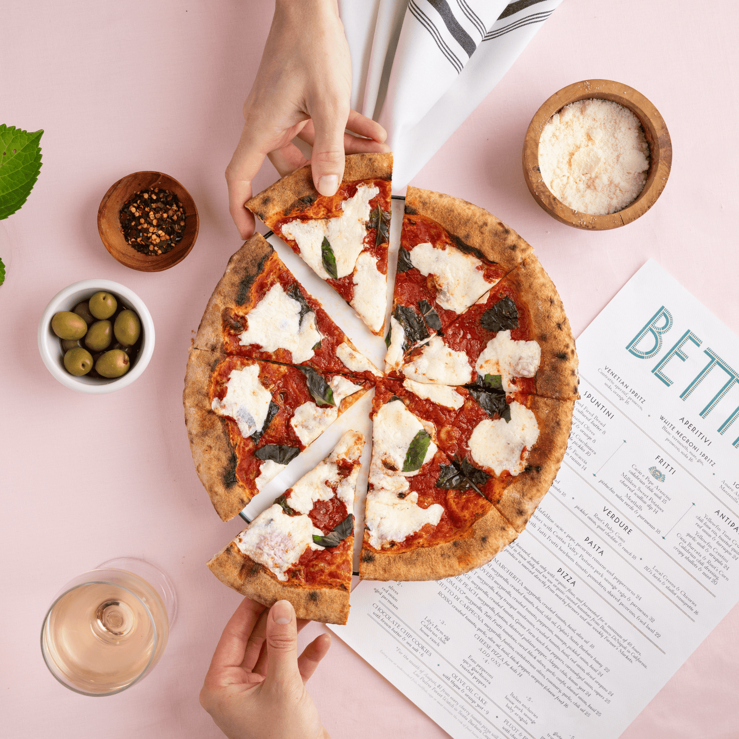 Bettina's Margherita Pizza